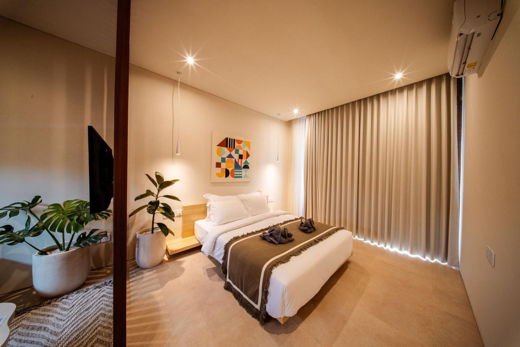 Thehub Pererenan Coworking, Pool And Rooftop 坎古 外观 照片