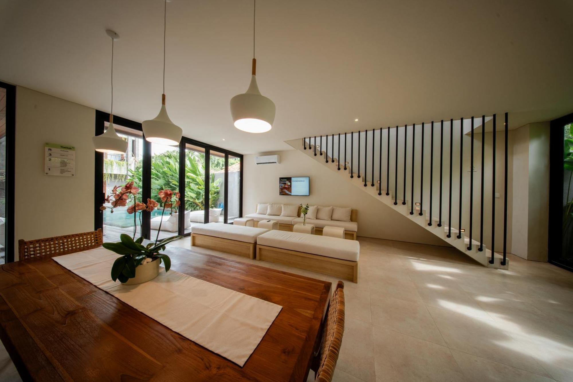 Thehub Pererenan Coworking, Pool And Rooftop 坎古 外观 照片