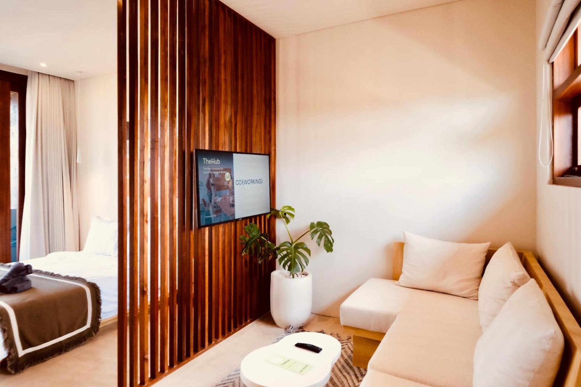 Thehub Pererenan Coworking, Pool And Rooftop 坎古 外观 照片