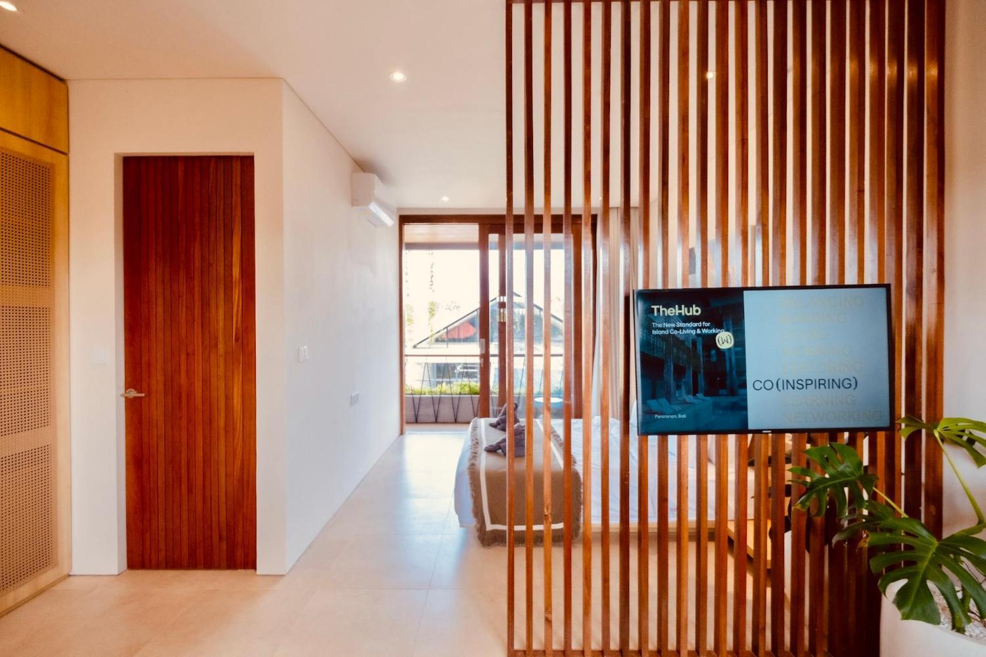 Thehub Pererenan Coworking, Pool And Rooftop 坎古 外观 照片